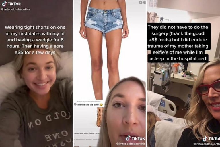 Una chica terminó en terapia intensiva por usar shorts ajustados 