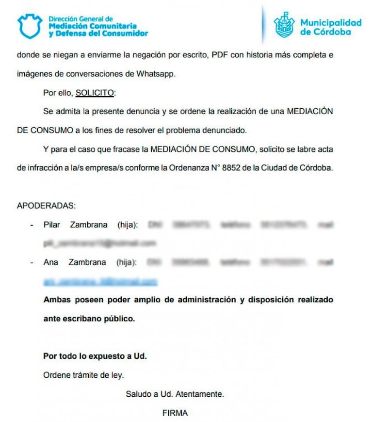 Una cordobesa está grave en EE.UU.: la familia denuncia que el seguro no le cubre la internación