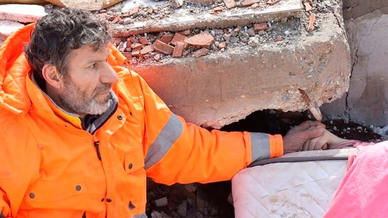Una de las imágenes más crudas que dejó el sismo en Turquía y Siria.