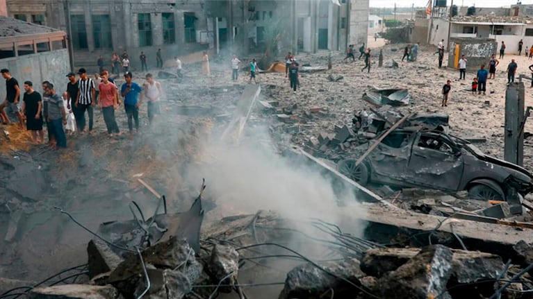 Una de las imágenes tras el ataque terrorista de Hamás a Israel el 7 de octubre de 2023.