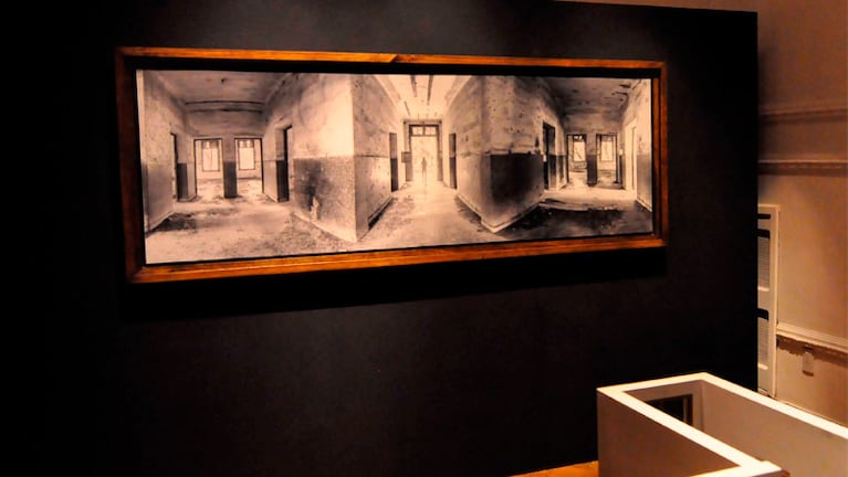 Una de las muestras fotográficas que puede verse en el Museo Palacio Dionisi.