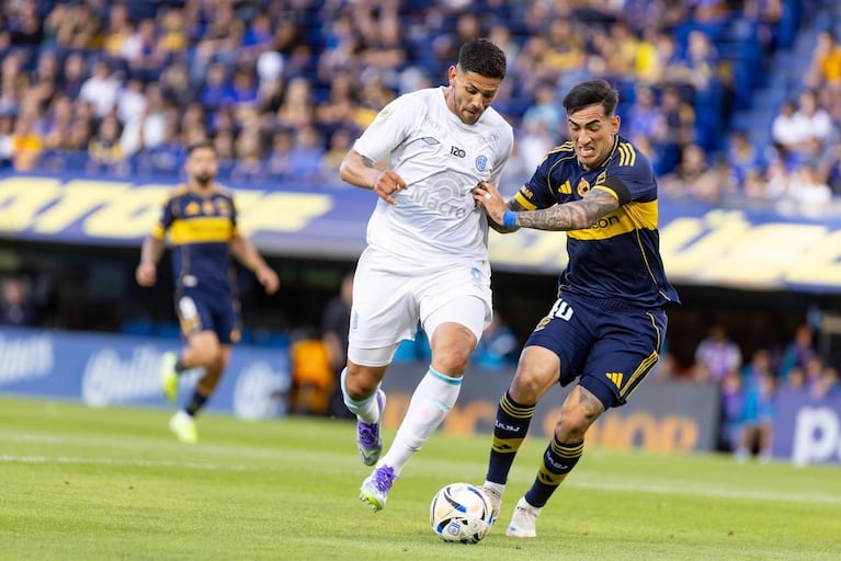 Una de las polémicas de Dóvalo ocurrió cuando dirigió a Boca y a Belgrano en La Bombonera en 2025.