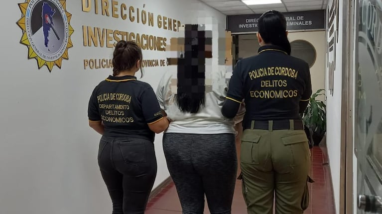 Una de las seis personas detenidas por estafas con casas prefabricadas.