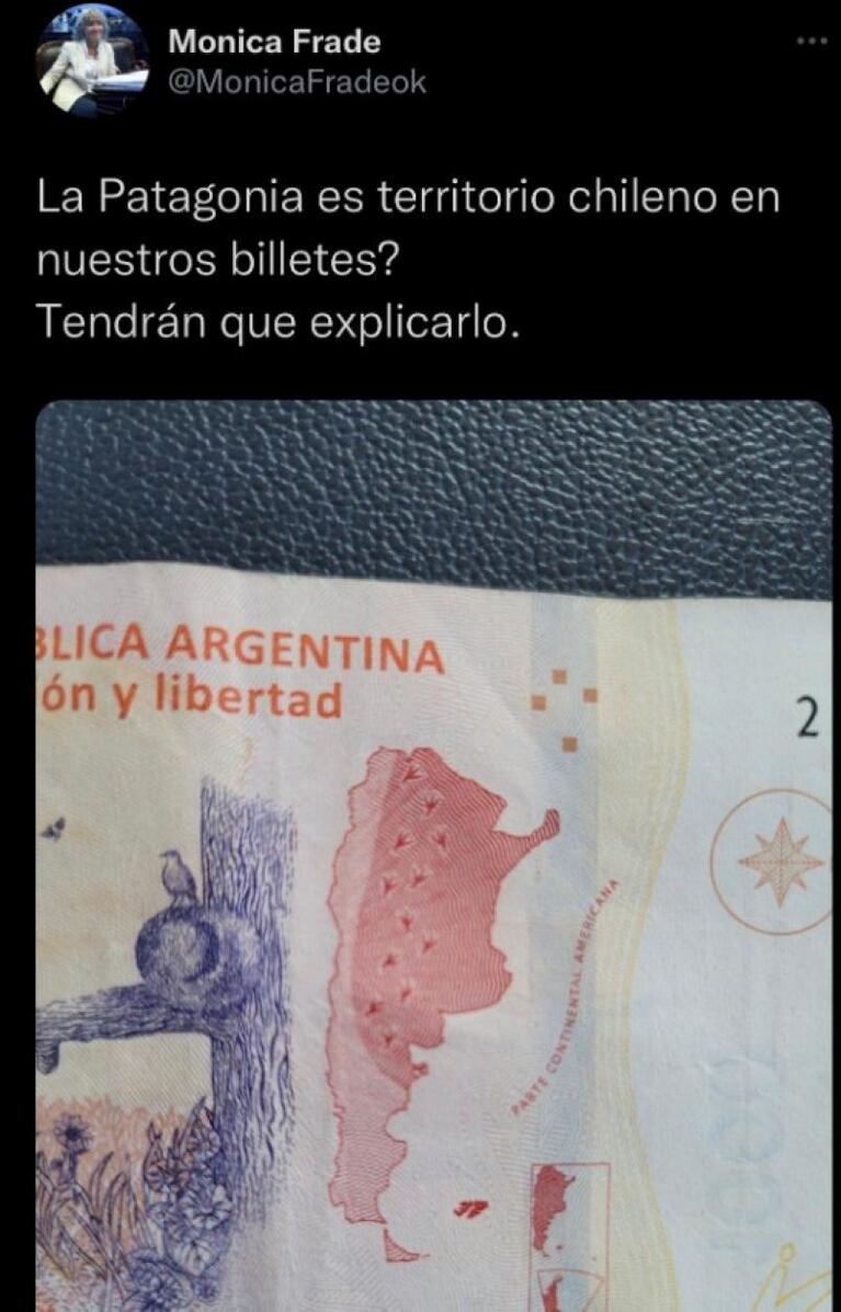 Una diputada interpretó mal el billete de mil pesos y estallaron las burlas en redes sociales