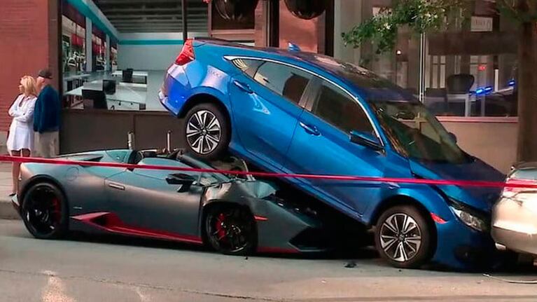 Una escena de película.