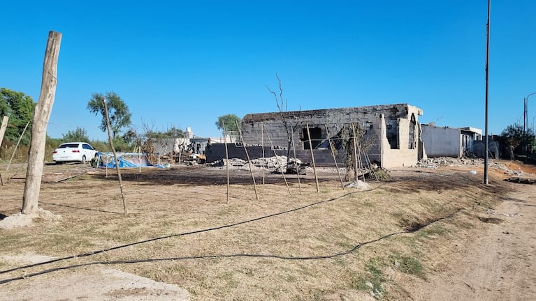 Una familia completa resultó con quemaduras por la explosión. Foto: Emmanuel Cuestas / ElDoce.