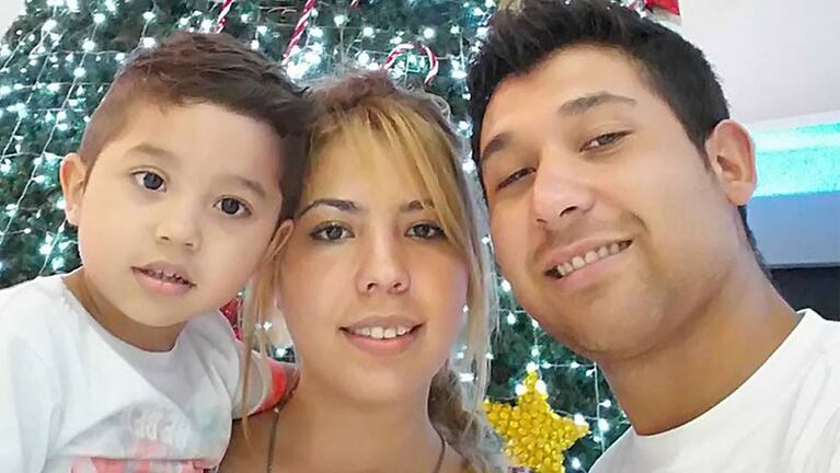 Una familia destrozada por la tragedia en Mendoza. Fotos: Facebook.