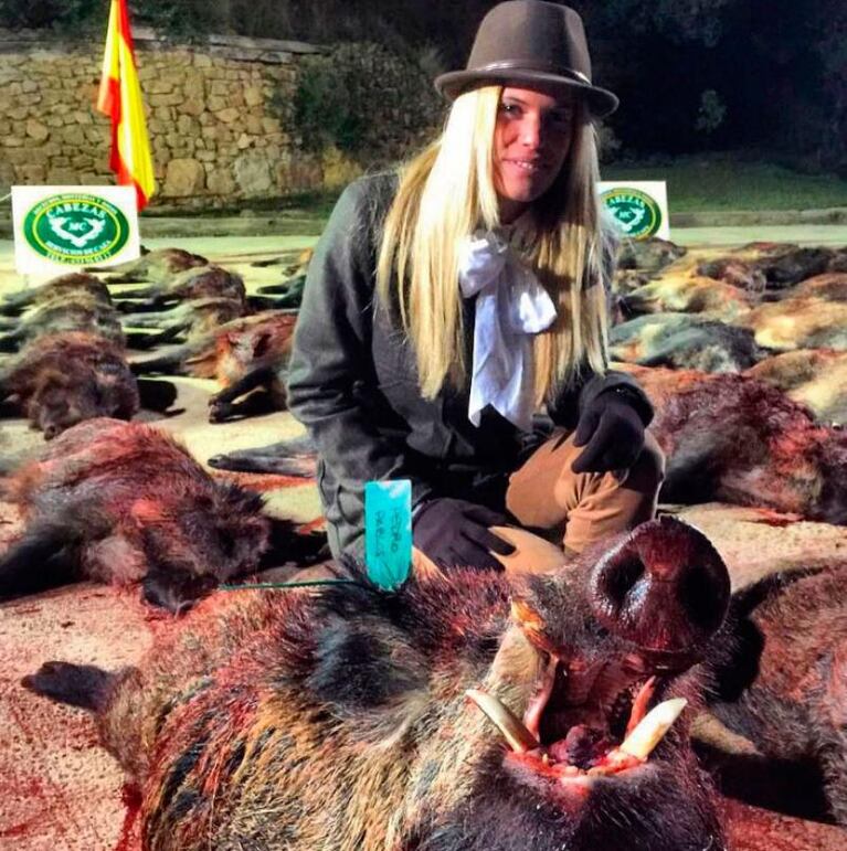 Una famosa cazadora española apareció muerta