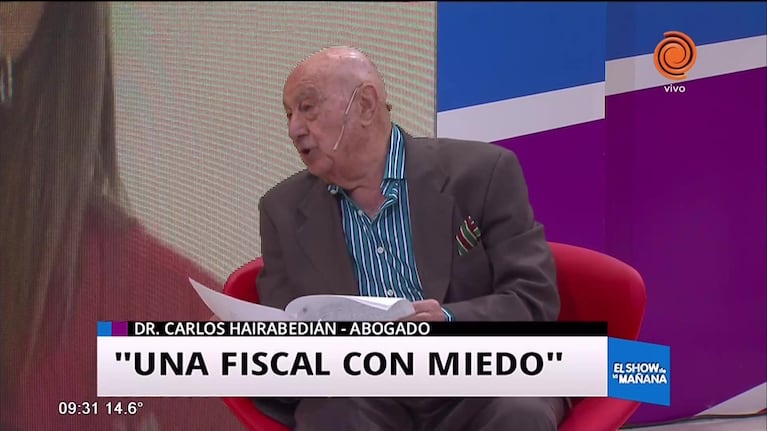"Una fiscal con miedo"