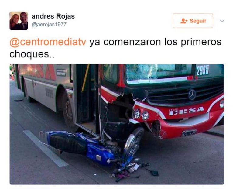 Una foto de ElDoce.tv es usada para reportar un choque falso