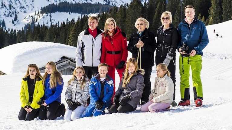 Una hija de Máxima Zorreguieta se accidentó esquiando