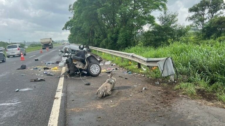 Una joven argentina murió en el accidente.