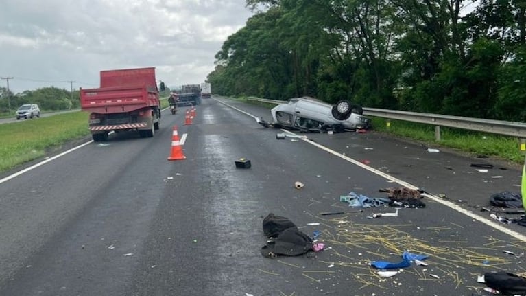 Una joven argentina murió en el accidente.