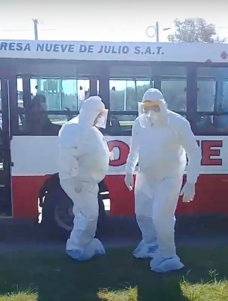 Una joven mintió y dijo tener coronavirus para evitar un control en un colectivo