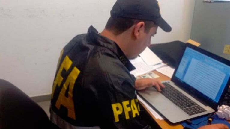 Una larga investigación ayudó a dar con el hombre. Foto: Policía Federal