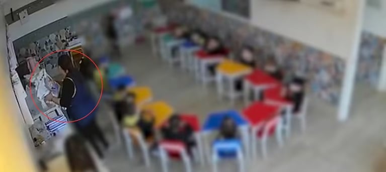 Una maestra atacó a un nene.