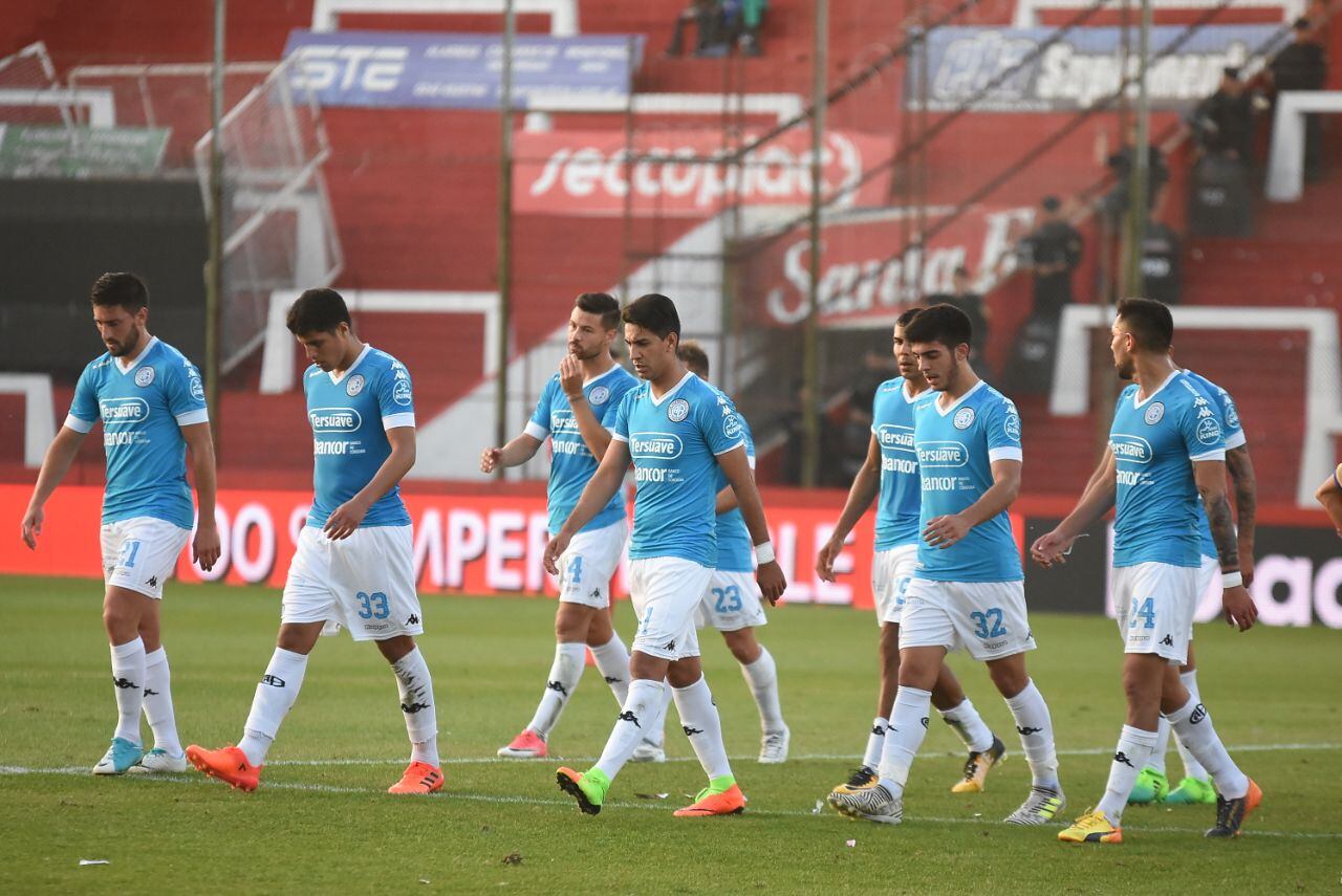 Una marea celeste copó el estadio de Unión de Santa Fe. Foto: Lucio Casalla / ElDoce.tv.