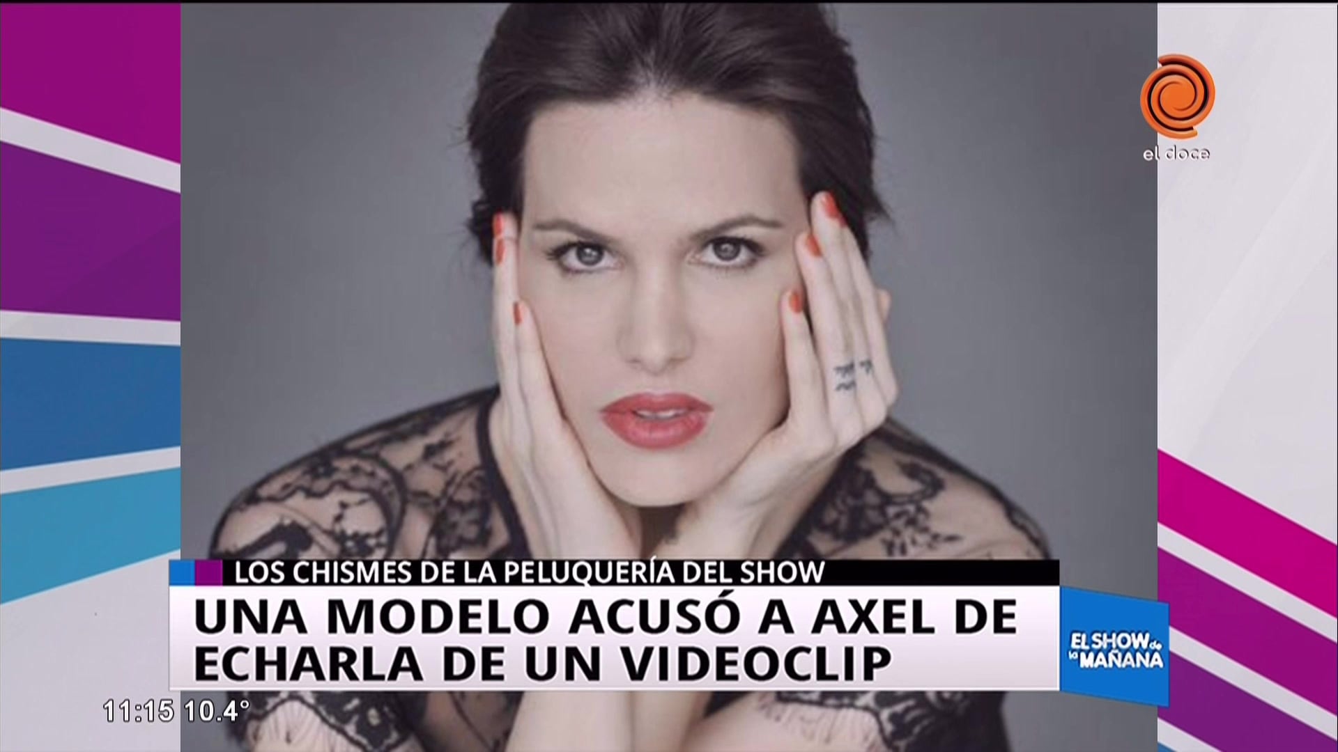 Una modelo acusó a Axel