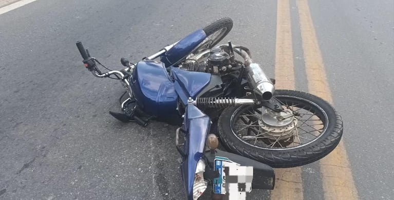 Una motociclista murió en el interior de Córdoba.