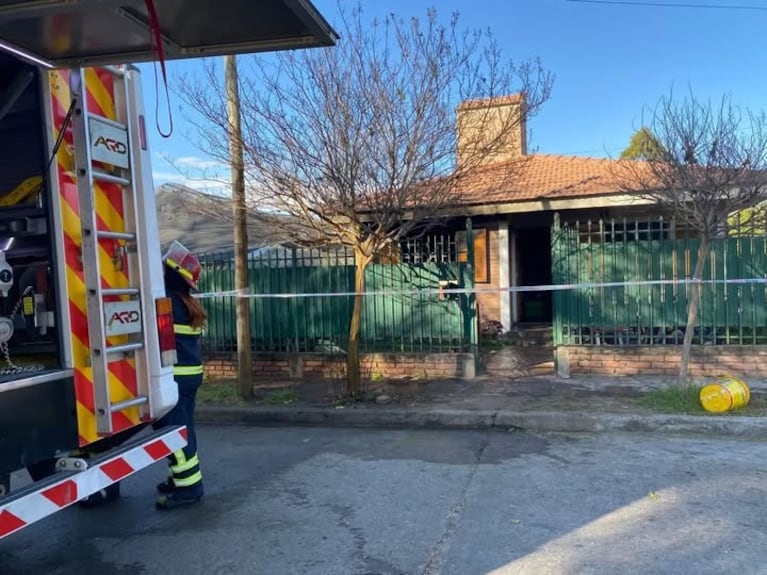 Una mujer de 85 años falleció tras un incendio.
