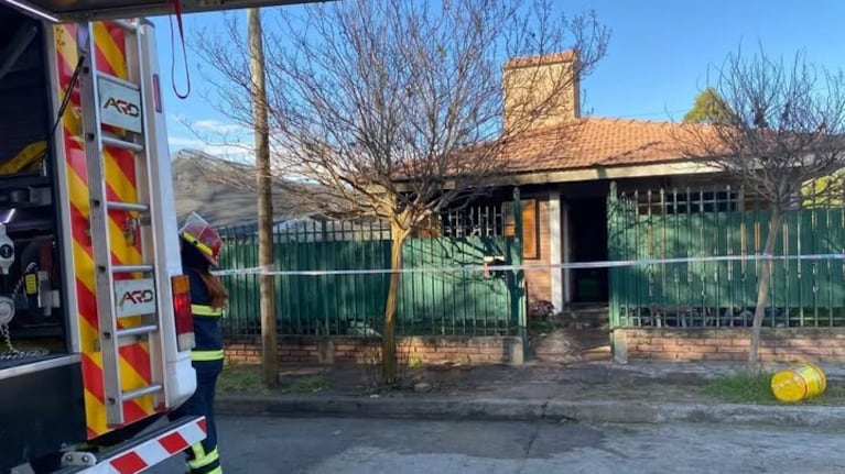 Una mujer de 85 años falleció tras un incendio.