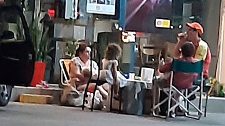 Una mujer entrerriana fue testigo del hecho y lo contó en sus redes sociales.