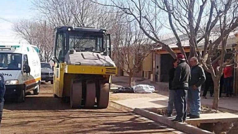 Una mujer murió atropellada por una aplanadora en Mendoza