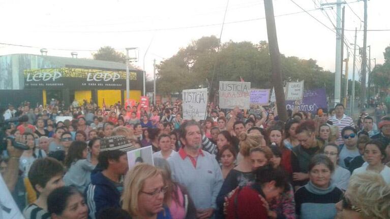 Una multitud pidió justicia por Laura