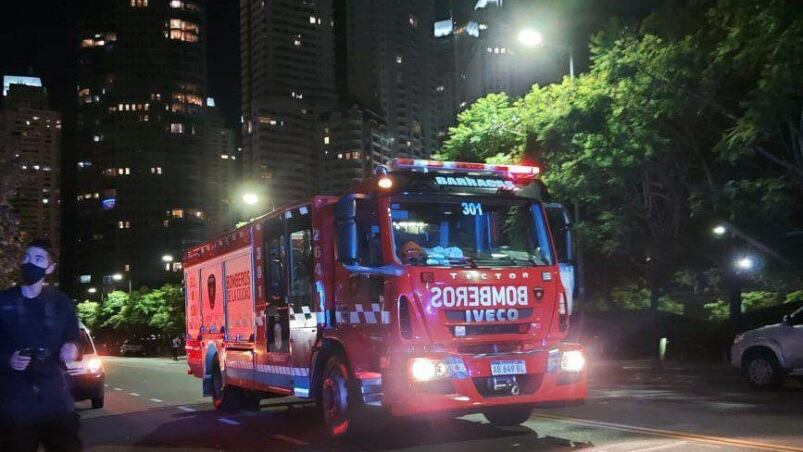 Una nena cayó del quinto piso de un edificio en Puerto Madero. Foto: Infobae.