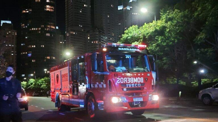 Una nena cayó del quinto piso de un edificio en Puerto Madero. Foto: Infobae.