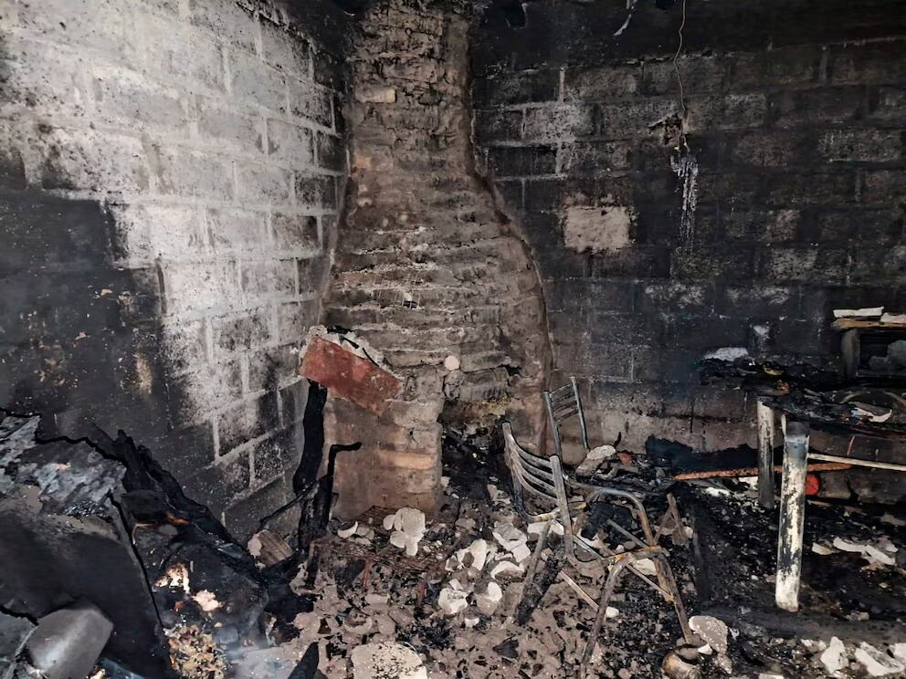 Una nena de 7 años murió en San Juan tras un incendio. (Imagen: gentileza Infobae).