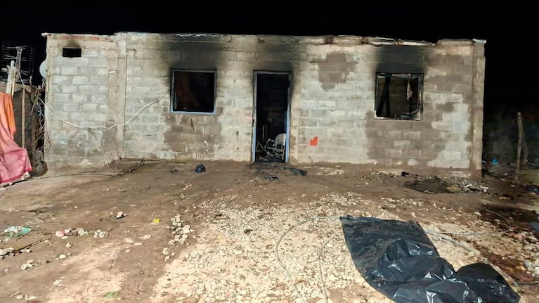 Una nena de 7 años murió en un incendio en San Juan. (Imagen: gentileza Infobae).
