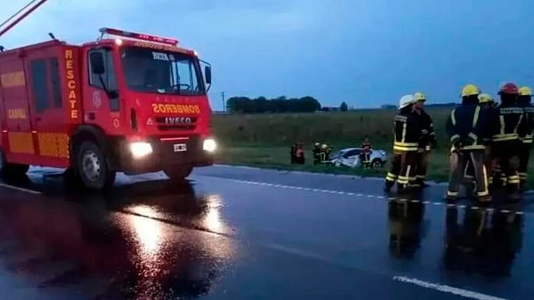 Una niña de 5 años quedó internada por el mismo accidente.