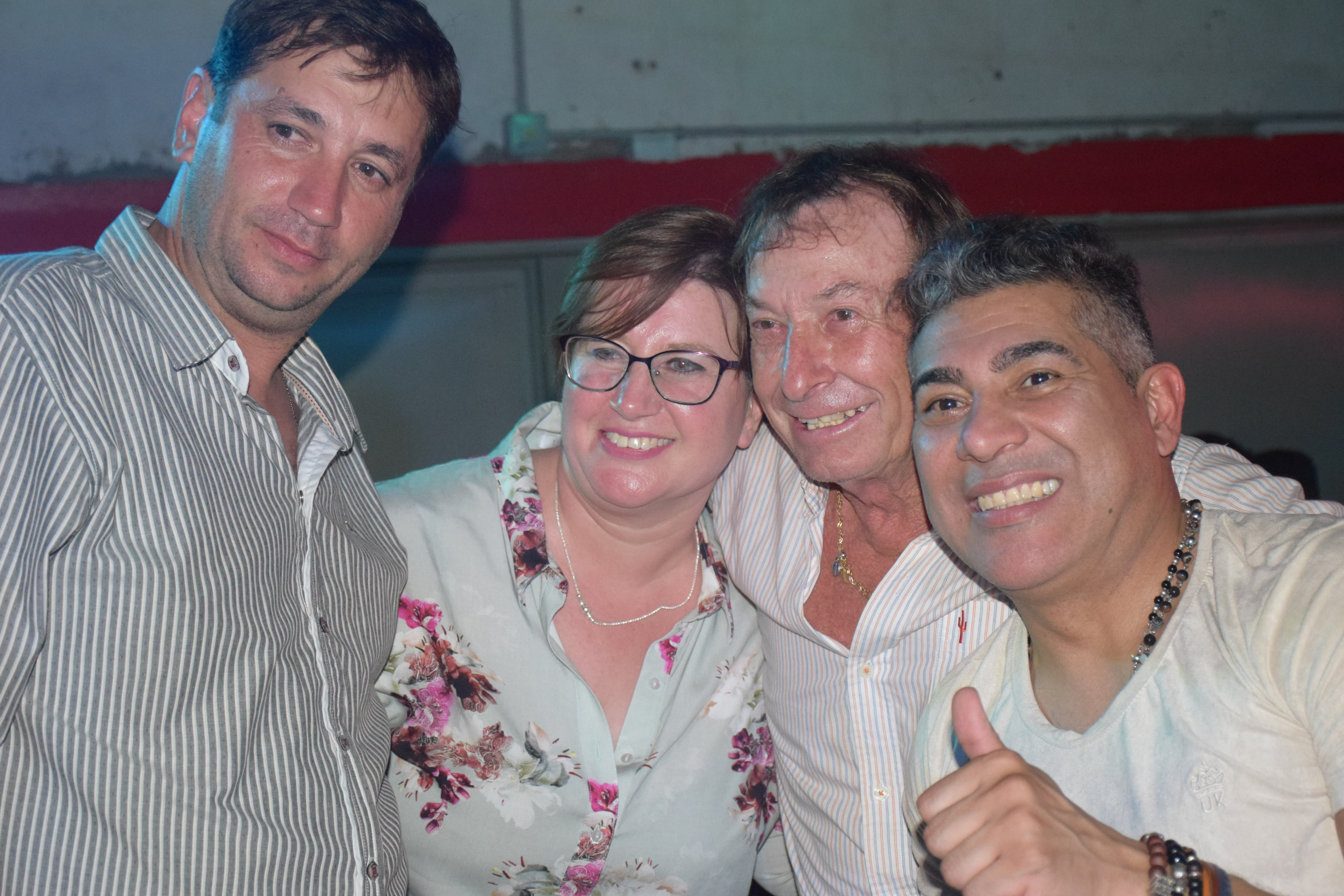 Una noche increíble se vivió el sábado en Las Palmas. Foto: Dahy Terradas / Cuarteteando