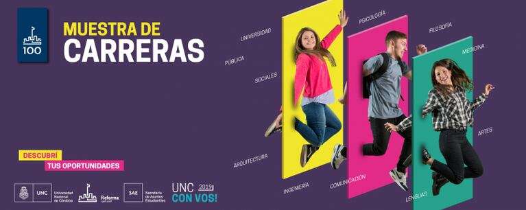 Una nueva edición de la "Muestra de Carreras de la UNC"