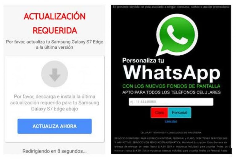Una nueva estafa circula por WhatsApp: el clic peligroso