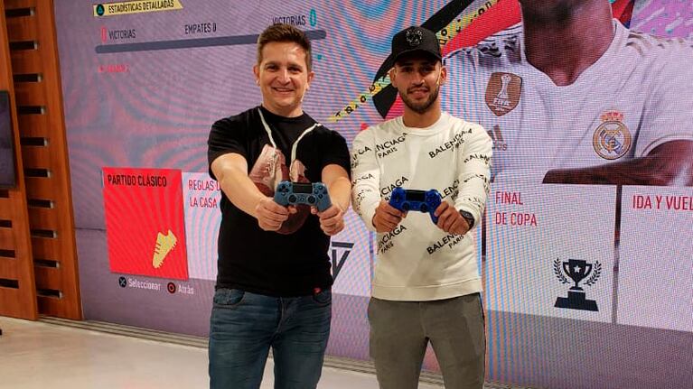 Una nueva sección de Youtube con los principales futbolistas de la provincia y un partido de PlayStation en el medio.