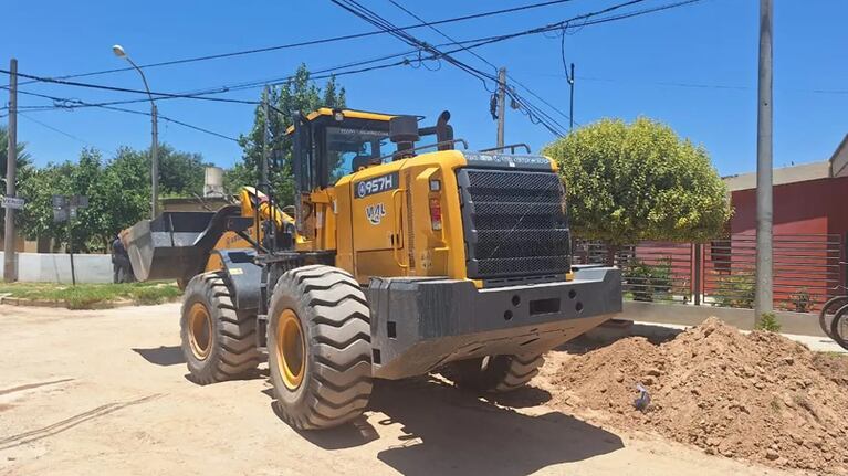 Una pala mecánica y una tragedia en Villa del Rosario.