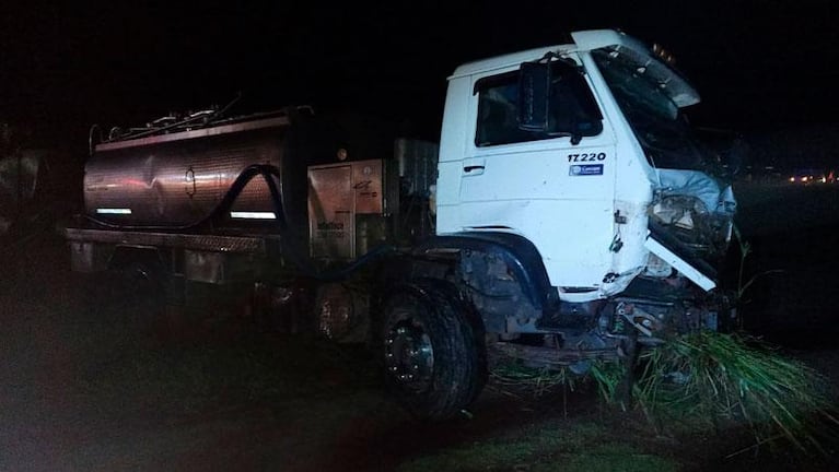 Una pareja murió tras chocar con un camión en una ruta de Córdoba