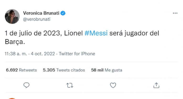 Una periodista aseguró que Messi vuelve al Barcelona en 2023 y París se revolucionó