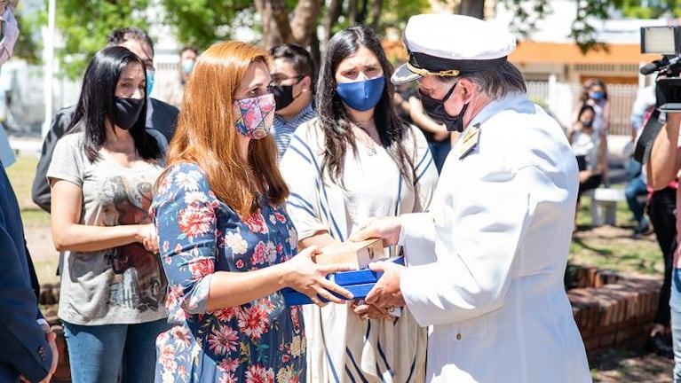 Una plaza de Córdoba recuerda la memoria de la tripulación del ARA San Juan 