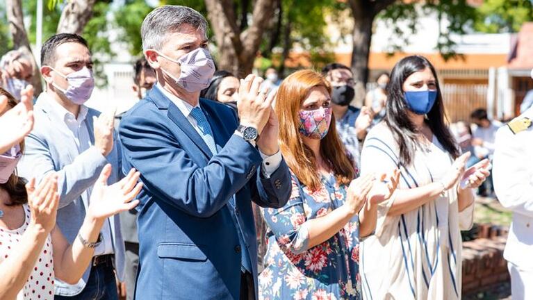 Una plaza de Córdoba recuerda la memoria de la tripulación del ARA San Juan 