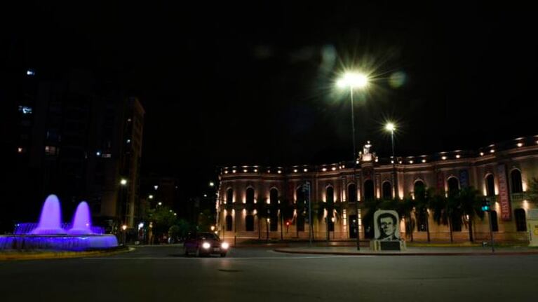 Una postal del centro de Córdoba cuando regía la cuarentena estricta a fines de marzo.