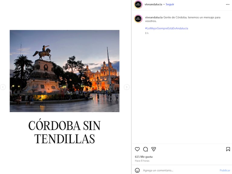 Una publicidad española bardea a Córdoba y provocó durísimas respuestas de los cordobeses