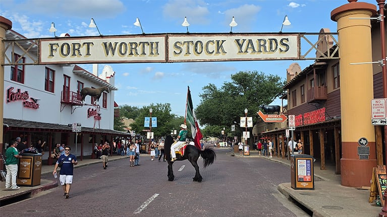 Una recorrida por Fort Worth, la "ciudad de los cowboys".