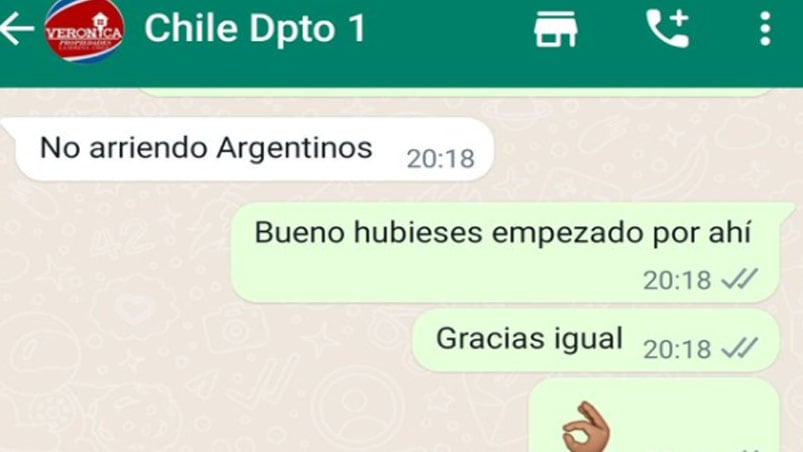 Una respuesta poco feliz.