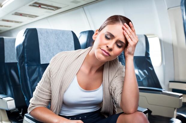 Una situación desagradable en pleno vuelo. (Foto ilustrativa)