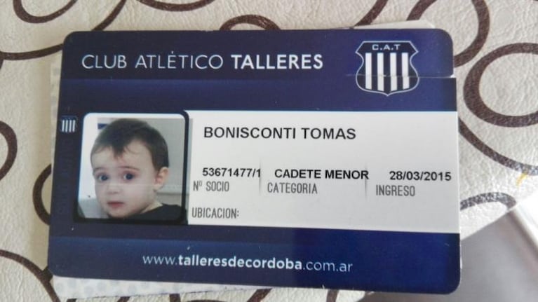 ¡Una ternura! El nene que sabe las canciones de Talleres