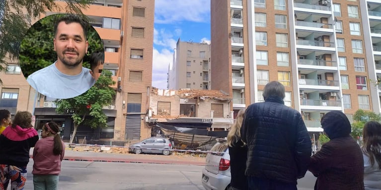 Una tragedia que por segundos le costó la vida: la víctima estaba pagando cuando todo se derrumbó