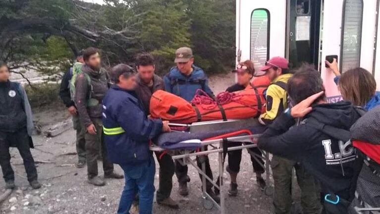 Una turista uruguaya fue rescatada en El Chaltén y está en terapia intensiva